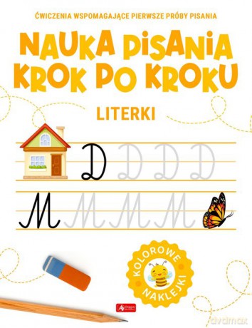 Nauka pisania krok po kroku Literki [KSIĄŻKA]