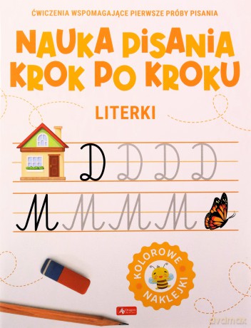 Nauka pisania krok po kroku Literki [KSIĄŻKA]