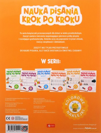 Nauka pisania krok po kroku Literki [KSIĄŻKA]