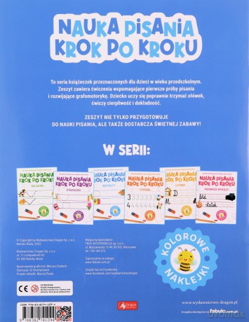 Nauka pisania krok po kroku. Kształty [KSIĄŻKA]
