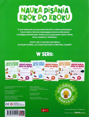 Nauka pisania krok po kroku. Szlaczki [KSIĄŻKA]