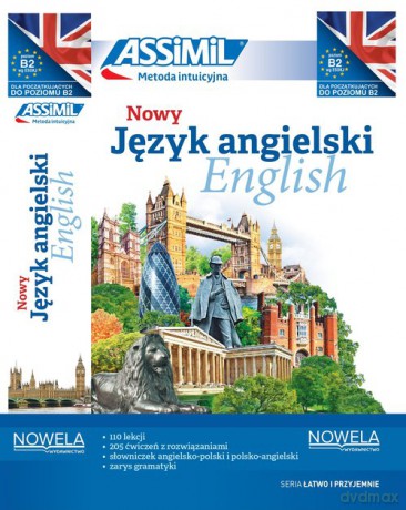 Nowy język angielski łatwo i przyjemnie samouczek A1-B2 + audio online - Anthony Bulger [KSIĄŻKA]