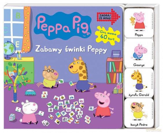 Peppa Pig Zagraj Ze Mną Zabawy świnki Peppy [KSIĄŻKA]