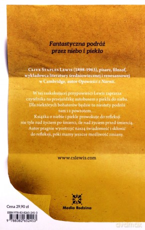 Podział ostateczny - C. S. Lewis [KSIĄŻKA]