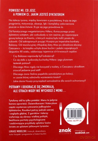 Przy stole z tyranem - Christian Roudaut [KSIĄŻKA]