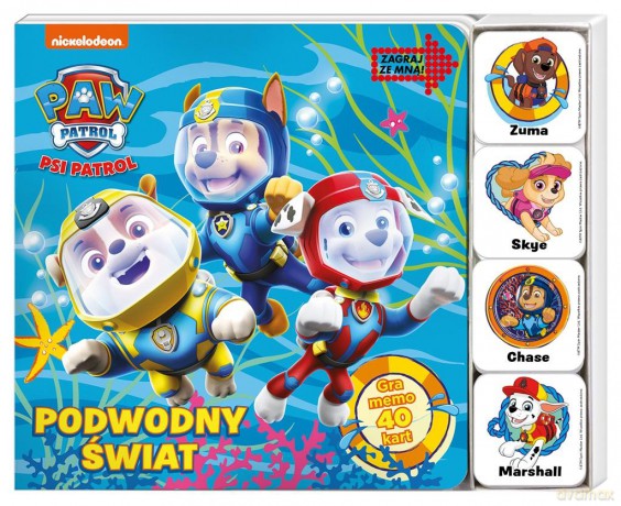 Psi Patrol Zagraj Ze Mną Podwodny świat [KSIĄŻKA]
