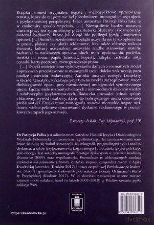 Reklama handlowa w dawnym Krakowie Praktyki komunikacyjne - Patrycja Pałka [KSIĄŻKA]
