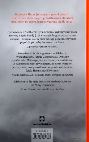 Siddhartha - Hermann Hesse [KSIĄŻKA]