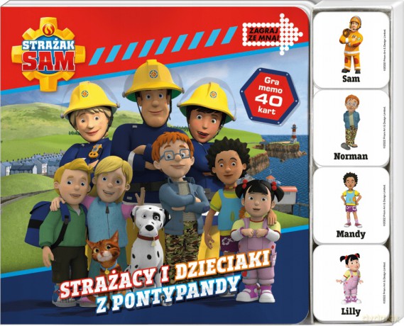 Strażak Sam Zagraj Ze Mną Strażaki i dzieciaki z Pontypandy [KSIĄŻKA]