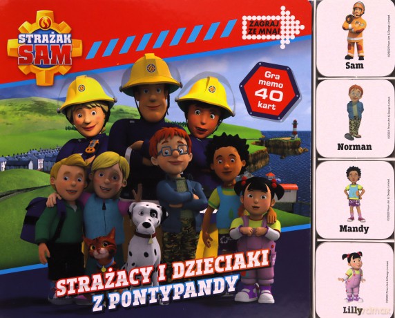 Strażak Sam Zagraj Ze Mną Strażaki i dzieciaki z Pontypandy [KSIĄŻKA]
