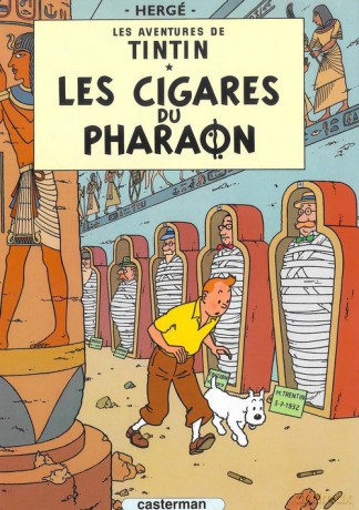 Tintin les Cigares du Pharaon - Herge [KOMIKS]