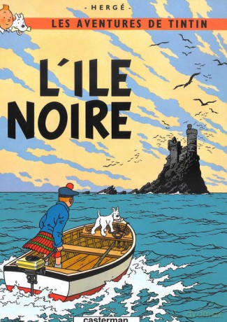 Tintin L'île noire - Herge [KOMIKS]