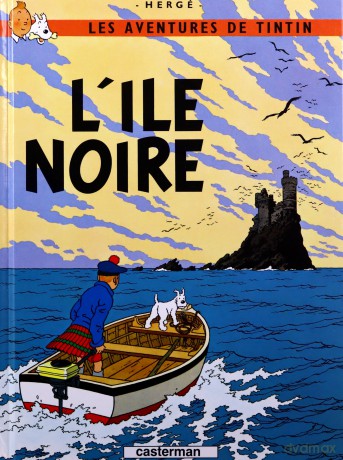 Tintin L'île noire [KOMIKS]