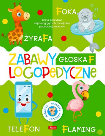 Zabawy logopedyczne Zeszyt 1 [KSIĄŻKA]