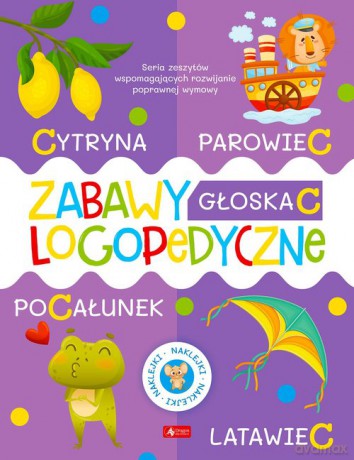 Zabawy logopedyczne Zeszyt 4 [KSIĄŻKA]