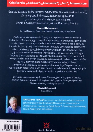 Zachowania niepoprawne - Richard Thaler [KSIĄŻKA]