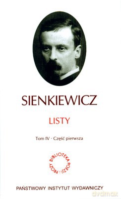 Sienkiewicz Listy Tom IV Cz.1/3 (twarda) [KSIĄŻKA]