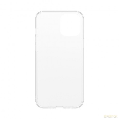 Baseus Frosted Glass Case Sztywne etui z elastyczną ramką iPhone 12 mini Biały (WIAPIPH54N-WS02)