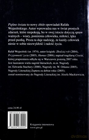 Piękno Świata - Rafał Wojasiński [KSIĄŻKA]