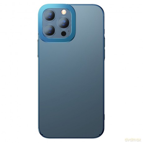 Baseus Glitter Case przezroczyste etui pokrowiec iPhone 13 Pro niebieski (ARMC000703)