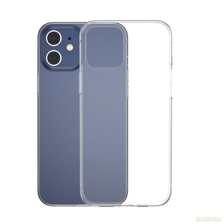 Baseus Simple Case Elastyczne żelowe etui iPhone 12 mini Przezroczysty (ARAPIPH54N-02)