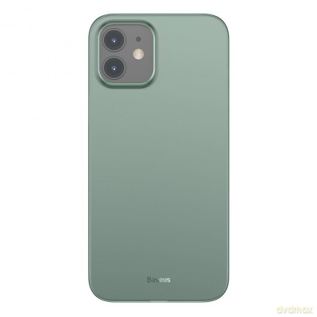 Baseus Wing Case Ultracienkie etui iPhone 12 mini Zielony (WIAPIPH54N-06)
