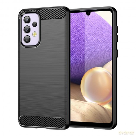 Carbon Case elastyczne etui pokrowiec Samsung Galaxy A33 5G czarny