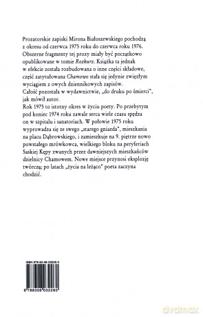 Chamowo (twarda) - Miron Białoszewski [KSIĄŻKA]