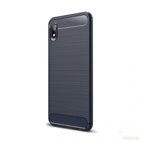 Carbon Case elastyczne etui pokrowiec Xiaomi Redmi 7A niebieski
