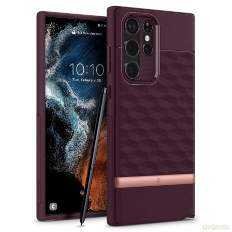 CASEOLOGY PARALLAX GALAXY S22 ULTRA BURGUNDY