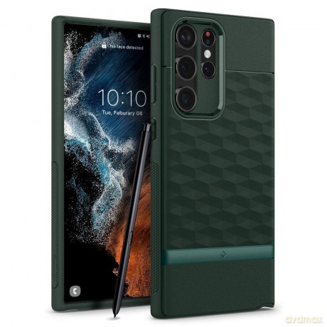 CASEOLOGY PARALLAX GALAXY S22 ULTRA MIDNIGHT GREEN