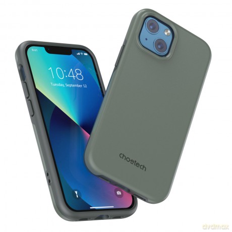 Choetech MFM Anti-drop case etui Made For MagSafe do iPhone 13 mini zielony (PC0111-MFM-GN)
