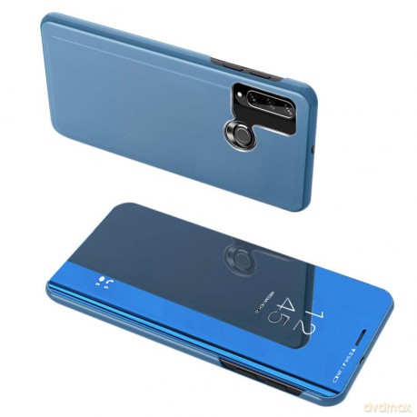 Clear View Case futerał etui z klapką Huawei Y6p niebieski