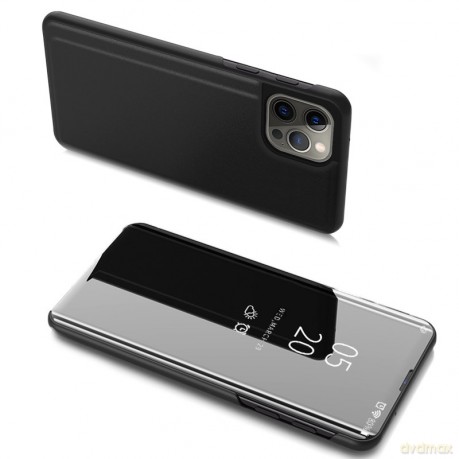 Clear View Case futerał etui z klapką iPhone 13 Pro Max czarny