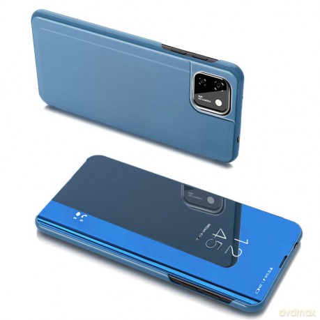 Clear View Case futerał etui z klapką Oppo A73 niebieski