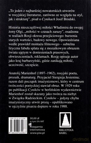 Cynicy - Anatolij Marienhof [KSIĄŻKA]