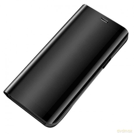 Clear View Case futerał etui z klapką Samsung Galaxy A51 czarny