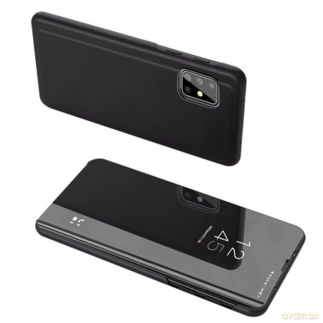 Clear View Case futerał etui z klapką Samsung Galaxy M31s czarny