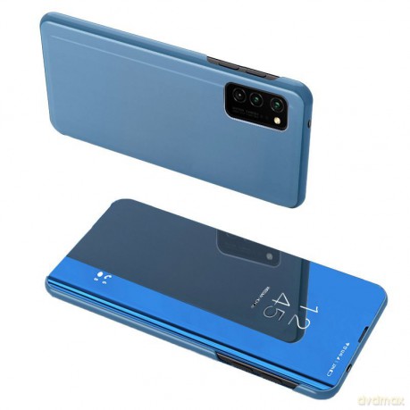 Clear View Case futerał etui z klapką Samsung Galaxy M51 niebieski