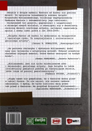 Kantor Od Kuchni (twarda) - Krzysztof Miklaszewski [KSIĄŻKA]