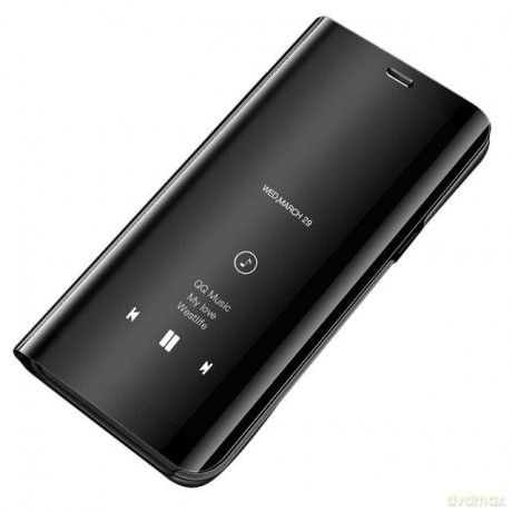 Clear View Case futerał etui z klapką Samsung Galaxy S8 G950 czarny