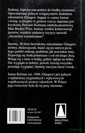Jak Późno Było, Jak Późno - James Kelman [KSIĄŻKA]