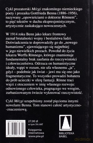 Mózgi I Inne Nowele - Gottfried Benn [KSIĄŻKA]