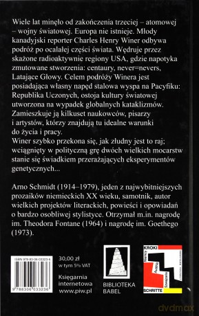 Republika Uczonych (twarda) - Arno Schmidt [KSIĄŻKA]