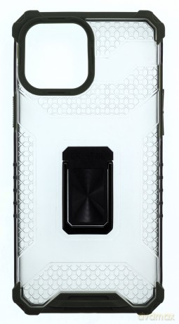 Crystal Ring Case pancerne hybrydowe etui pokrowiec + magnetyczny uchwyt iPhone 13 Pro Max zielony
