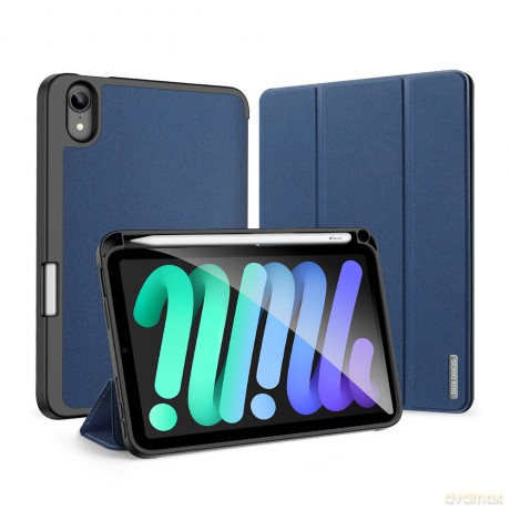 DUX DUCIS Domo składany pokrowiec etui na tablet z funkcją Smart Sleep podstawka iPad mini 2021 niebieski