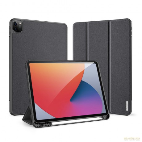 DUX DUCIS Domo składany pokrowiec etui na tablet z funkcją Smart Sleep podstawka iPad Pro 11'' 2020/2021 czarny