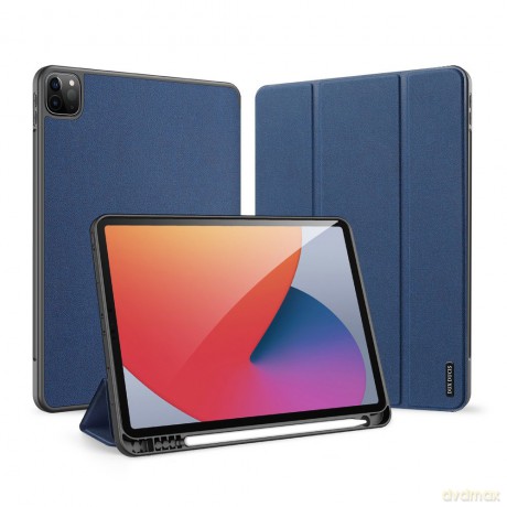 DUX DUCIS Domo składany pokrowiec etui na tablet z funkcją Smart Sleep podstawka iPad Pro 11'' 2021 niebieski