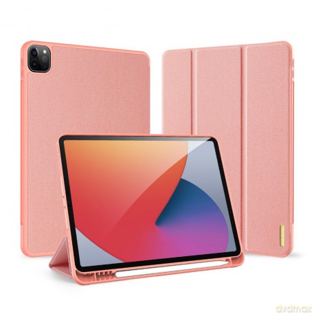 DUX DUCIS Domo składany pokrowiec etui na tablet z funkcją Smart Sleep podstawka iPad Pro 11'' 2021 różowy