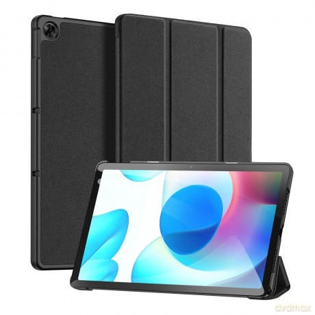 DUX DUCIS Domo składany pokrowiec etui na tablet z funkcją Smart Sleep podstawka Realme Pad 10,4'' czarny